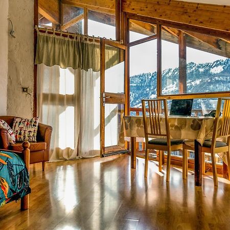 Chalet Panoramique Chateau-Ville-Vieille Ngoại thất bức ảnh